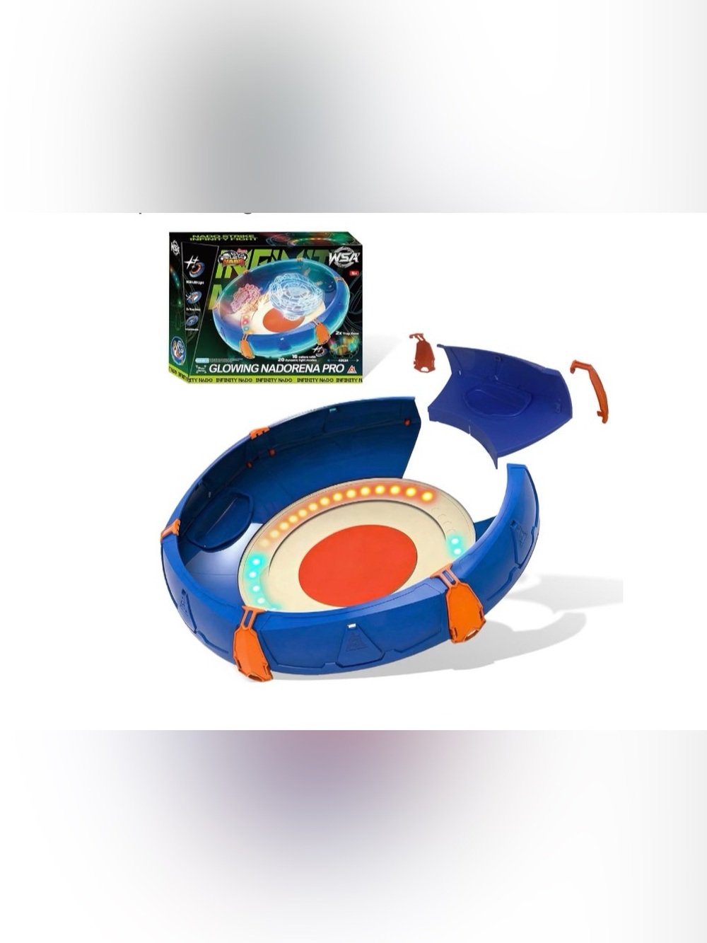 Infinity Nano Glowing Arena Playset - Blue and Orange NEW